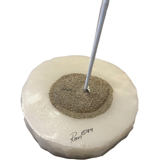 Ron Lee "Up Up And Away" - 1989 - Signed Clown Balloon Sculpture - 12” tall - Picture 3 of 3